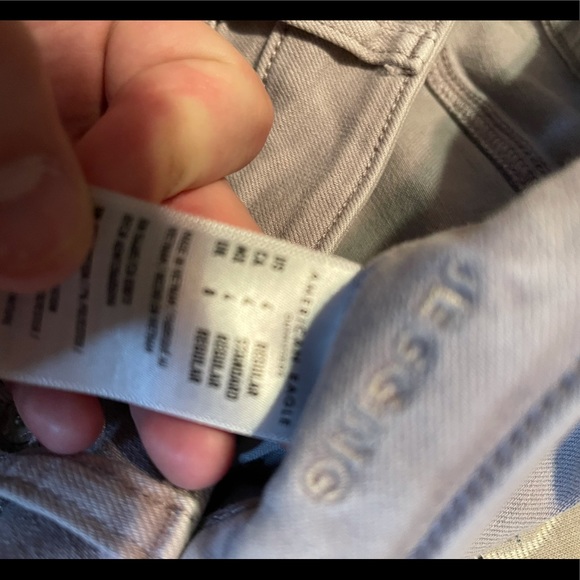American Eagle Grey Jeggings Size: 4 - Picture 2 of 2